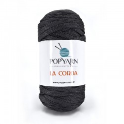 Popyarn La Corda  - Dark Grey 