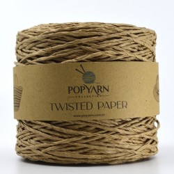 Twisted Paper  - Beige