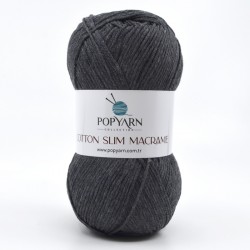 Cotton Slim Macrame  - Dark...