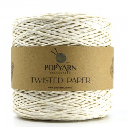 Twisted Paper  - White