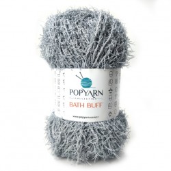 Popyarn Bath Buff  - Grey