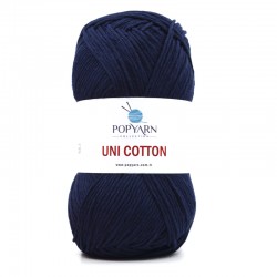 Uni Cotton  - Navy blue