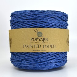 Twisted Paper  - Navy blue