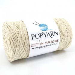 Popyarn Cotton  Macrame  -...